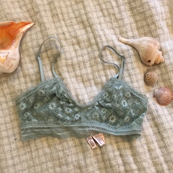 Victoria’s Secret bralette, S green/grey - Picture 1 of 5